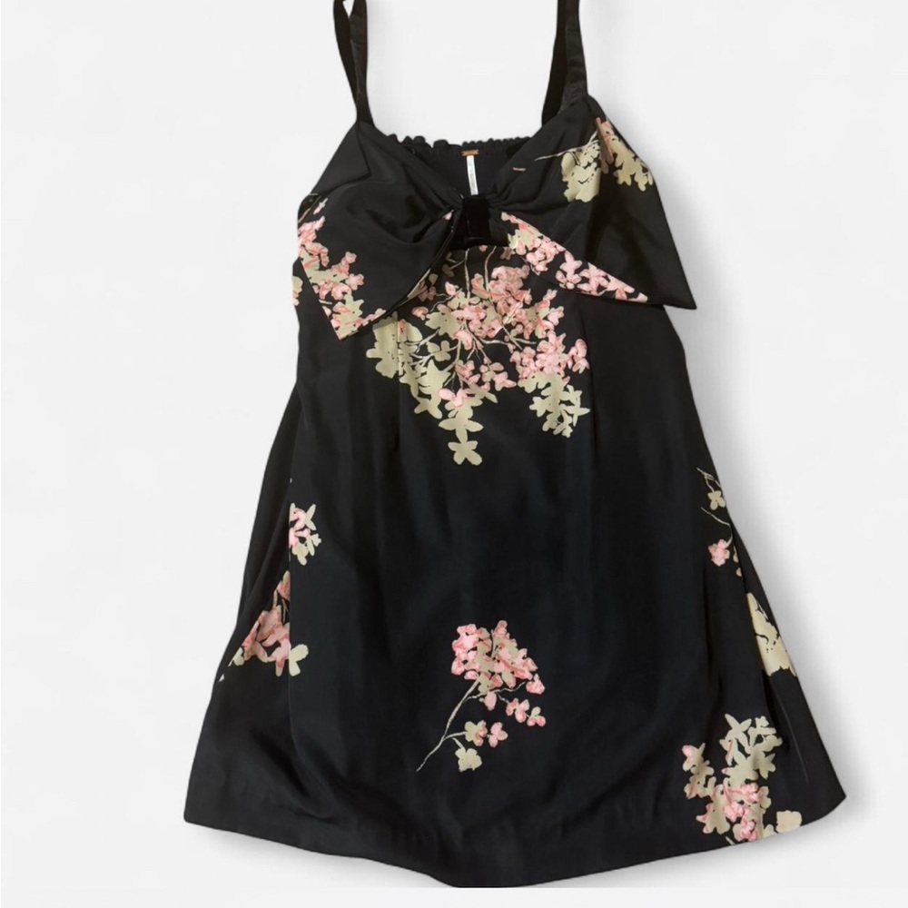 Large Free People Mini Dress with Bow